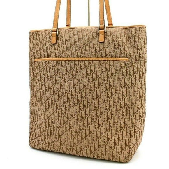 Dior Handbags - Authentic Christian Dior Trotter canvas Tote Bag street chic